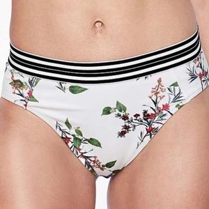 NWT Athleta Gold Coast Floral swim Bottom